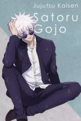 [Used] Postcard Satoru Gojo(Full Color) Special Postcard - Bonus item for purchasing merchandise at "Jujutsu Kaisen PLAZA in Loft"