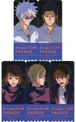 [Used] Character Cards - Complete Set of 5 - Ticket-Style Cards - "Jujutsu Kaisen Phantom Parade: Gen'ei Yakou Honpo" Store Exclusive Goods Purchase Bonus