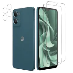 【旭硝子素材製】moto g06 フィルム 2枚+カメラフィルム 2枚 硬度9H moto g06 ガラスフィルム 飛散防止 高感度タッチ モトローラ エッジ g06 用の 保護フィルム 貼り付け簡単 撥水撥油