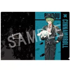 【中古】クリアファイル リンドウ×シナモロール A4クリアファイル 「ブラックスター ?Theater Starless-×サンリオキャラクターズ」