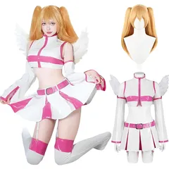 【新品】 [神併良品] リリエル コスプレ ウィッグ付き リリエル 2.5次元の誘惑 コスプレ衣装 大人用 仮装 文化祭 イベント コスチューム ステージ服 Lilysa Amano cosplay (リリエル ウィッグ付き, L)