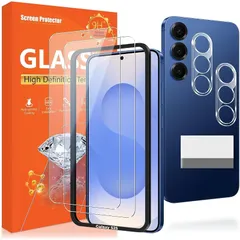 YWXTW 対応 Galaxy S25 5G ガラスフィルム ガイド枠付き【2+2枚セット ガイド枠付き】 YWXT-S25