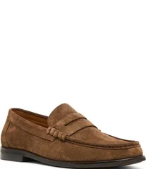 スティーブ マデン メンズ シューズ スリッポン・ローファー スエード Steve Madden Mens Hettick Suede Penny Loafers Dark Brown ブラウン
