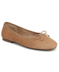 サムエデルマン レディース シューズ スリッポン・ローファー Sam Edelman Womens Alie Ballerina SlipOn Flats Cyprus Tan Suede タン
