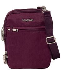 バッガリーニ レディース バッグ ミニ Baggallini Classic AntiTheft Mini Crossbody Handbag Mulberry
