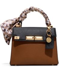 アルド レディース バッグ ミニ ALDO Larigodiaa Mini Top Handle Satchel Handbag Mix Mat Black Graphic ブラック
