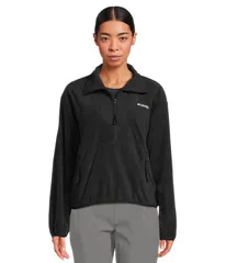 コロンビア レディース アウター コート フリース Columbia Sequoia Grove 12 Zip Fleece Black 1 ブラック