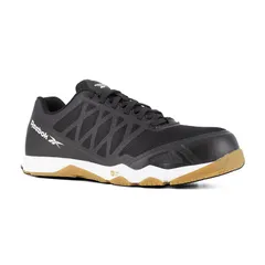 リーボック メンズ シューズ スニーカー Reebok Work Speed TR Work EH Comp Toe BlackGum ブラック