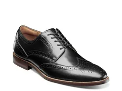 フローシャイム メンズ シューズ オックスフォード ウィングチップ Florsheim Rucci Wingtip Oxford Black ブラック