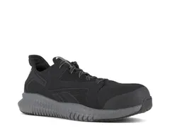 リーボック メンズ シューズ スニーカー Reebok Work Flexagon Composite Toe Work Sneaker Mens Black ブラック