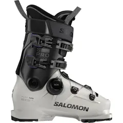 サロモン レディース シューズ ブーツ・レインブーツ Salomon SPro Supra BOA 105 GW Boot 2026 Womens Gray AuroraBlackBlack ブラック