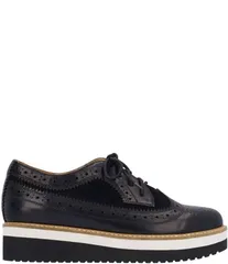 ラモールドピード レディース シューズ オックスフォード プラットフォーム スエード ブローグ レザー LAmour Des Pieds Zorielle Leather and Suede Brog
