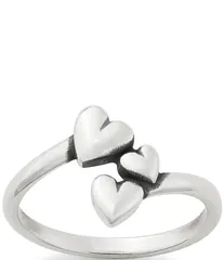ジェームズ エイヴリー レディース アクセサリー 指輪 James Avery Gathered Hearts Ring Sterling Silver シルバー
