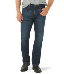ラングラー メンズ ボトムス デニムパンツ レギュラーフィット ストレート デニム ジーンズ WranglerR Regular Fit Straight Leg Denim Jeans Blacke