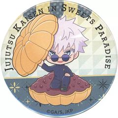 [Used] Badges and Pins Satoru Gojo"Jujutsu Kaisen in SWEETS PARADISE Trading Can Badge A (Sweets Paradise ver.)"
