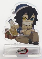 [Used] Acrylic Stand・Acrylic Panel Iguro Obanai "Demon Slayer x ufotable Cafe/Machi Asobi CAFE Christmas 2023 Event Random Acrylic"Stand A"