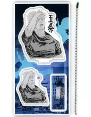 [Used] Miscellaneous Goods Satoru Gojo Acrylic Figure & Acrylic Charm "Jujutsu Kaisen" Jump Characters Store Exclusive