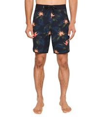퀵 실버 남성 수영복 하프 팬츠 반바지 반바지 Quik silver Poolsider 19 Boardshorts Black 블랙