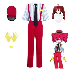 【新品】 [mvivm] 【スイカ コス 】重音テトKasane Teto メズマライザー コスプレ衣装 帽子付き ウィッグ付き コスチューム 変身 仮装 変装 Cosplay 文化祭 ハロウィン クリスマス 誕生日 忘年会 学園祭 (L)
