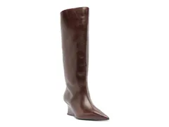 アレッツォ レディース シューズ ブーツ・レインブーツ AREZZO Courtney Wedge Boot Cocoa Leather ココア