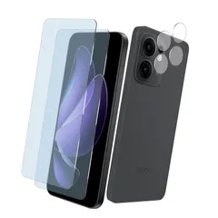 【新品】 対応 OPPO Reno13 A ガラスフィルム + OPPO Reno13 Aカメラフィルム 用の保護フィルム 視力を保護 目の疲れ軽減 貼り付け簡単 自動吸着 気泡 防止 対応 OPPO Reno13 A 液晶保護 シート衝撃吸収 撥油性 指紋防