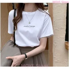 tシャツ Tシャツ レディース 半袖 シンプル ショート丈 アシンメトリー インナー 春 春服 スポーツ ホワイト pt915