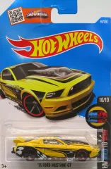 【中古】ミニカー 1/64 ’13 FORD MUSTANG GT(イエロー×ブラック) 「Hot Wheels HW MILD TO WILD」 [DHP90]