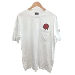 몽클레일 MONCLER MARVEL SPIDER-MAN 마블 스파이더 맨 T셔츠 L 화이트 화이트 포켓 첨부 반소매 탑스 H20918C00005 8390 T /YU ■GY50