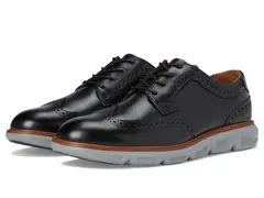 ジョンストンアンドマーフィー メンズ シューズ オックスフォード ウィングチップ Johnston Murphy Larkin Wingtip Black Italian C ブラック