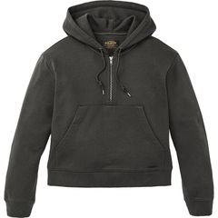 フィルソン レディース アウター パーカー・スウェット パイル Filson French Terry 12Zip Hoodie Womens Faded Black ブラック