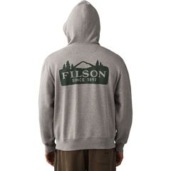 フィルソン メンズ アウター パーカー・スウェット グラフィック Filson Scenic Graphic Hoodie Mens Vintage Heather Gray グレー