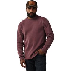 フィルソン メンズ トップス Tシャツ クルーネック ニット Filson Waffle Knithermal Crewneck Top Mens Dark Port Heather ヘザー