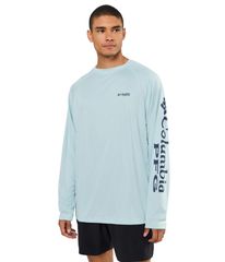 コロンビア メンズ トップス シャツ Columbia PFG Terminal Tackle Long Sleeve Shirt Marine LightNo