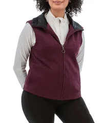 アベンチュラ レディース トップス ベスト ニット フリース Aventura Heavenly Soft Solid Fleece Knit Colla red Neck Zip Front Ves