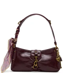 スティーブ マデン レディース バッグ Steve Madden Vexa Hanging Scarf Charm Shoulder Bag Wine ワイン