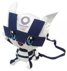 中古】バッグ(キャラクター) ミライトワ(口開け) ぬいぐるみリュック