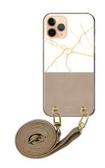 iPhone18 ProMAX アイフォン18プロマックス 大理石 マーブル模様 大人女子 きれい かわいい 可愛い おしゃれ ピンク ベージュ ブラウン グレージュ レザーベルト ストラップ 調節可能 130cm ストラップ付 カラー02