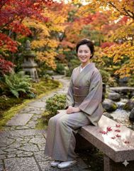 単衣着物 塩沢 お召し 撥水 裄65cm 身丈168cm 居敷当あり 証紙なし 未