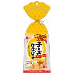 なとり チーズ in かまぼこ ボリュームパック 288g×10個入 メーカー 問屋直送| 送料無料 チーズかまぼこ カロリー 価格 おつまみ 徳用 大容量 チーかま 個包装 販売店 クチコミ ストック 魚介 海鮮 ケース買い まとめ買い 新品 乳製品