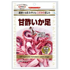 マルエス 甘酢いか足 33g×10袋入 メーカー 問屋直送| 送料無料 お菓子 珍味 おつまみ 袋 イカ 甘酢 いか足 甘酢タレ 国産いか マルエス ストック 魚介 海鮮 ケース買い まとめ買い 新品 焼肉 BBQ バーベキュー 調味料 飲食店 日本産