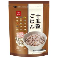 はくばく 十五穀ごはん 500g×6袋入| 送料無料 十五穀米 雑穀米 健康食 栄養 バランス 炊き方 ダイエット 糖質オフ 食物繊維 混ぜるだけ ヘルシー ストック ケース買い まとめ買い 新品 低糖質 低カロリー
