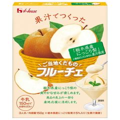 ハウス食品 ご当地くだものフルーチェ 栃木県産にっこり梨 果汁使用 150g×30個入×(2ケース)| 送料無料 ご当地くだものフルーチェ 栃木 にっこり梨 お菓子 おやつ デザートベース レシピ 牛乳 アレンジ ストック スイーツ パン ケース買い