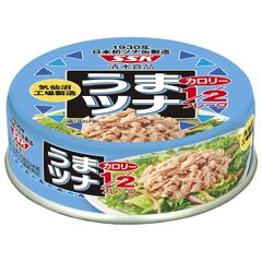 SSK うまツナ ライトツナフレーク カロリー1/2 70g缶×24個入| 送料無料 一般食品 缶詰 鮪 まぐろ ツナ フレーク カロリーオフ ストック 保存食 魚介 海産物 ケース買い まとめ買い 新品 備蓄 シーチキン ヘルシー ダイエット マグロ