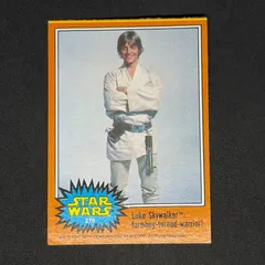 Mark Hamill / マーク・ハミル 1977 Topps スターウォーズ ベースカード #270