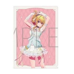 [중고] 클리어 파일 루비 A4 클리어 파일 Balletcore style [추심의 아이]