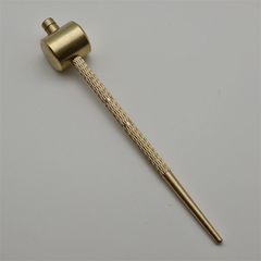 日本刀柄 大刀柄 FG90 長約26CM 新品 木製柄 合成鮫皮 合成革巻 合金製
