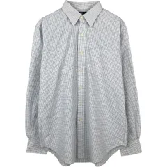 古着 ラルフローレン Ralph Lauren ANDREW CLASSIC FIT 長袖 コットンチェックシャツ メンズM相当/eaa666388