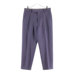 ワコマリア ドーメル スラックス パープル dormeuil - メルカリ
