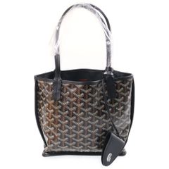 GOYARD (ゴヤール) アンジュ ミニ ハンドバッグ トートバッグ ブラック レザー