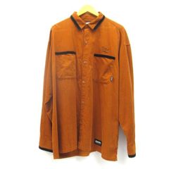 NEIGHBORHOOD 네이버 후드 CORDUROY SHIRT LS 코듀로이 셔츠 롱 슬리브 셔츠 SIZE : S 긴 소매 남성 의류 □ UF4789